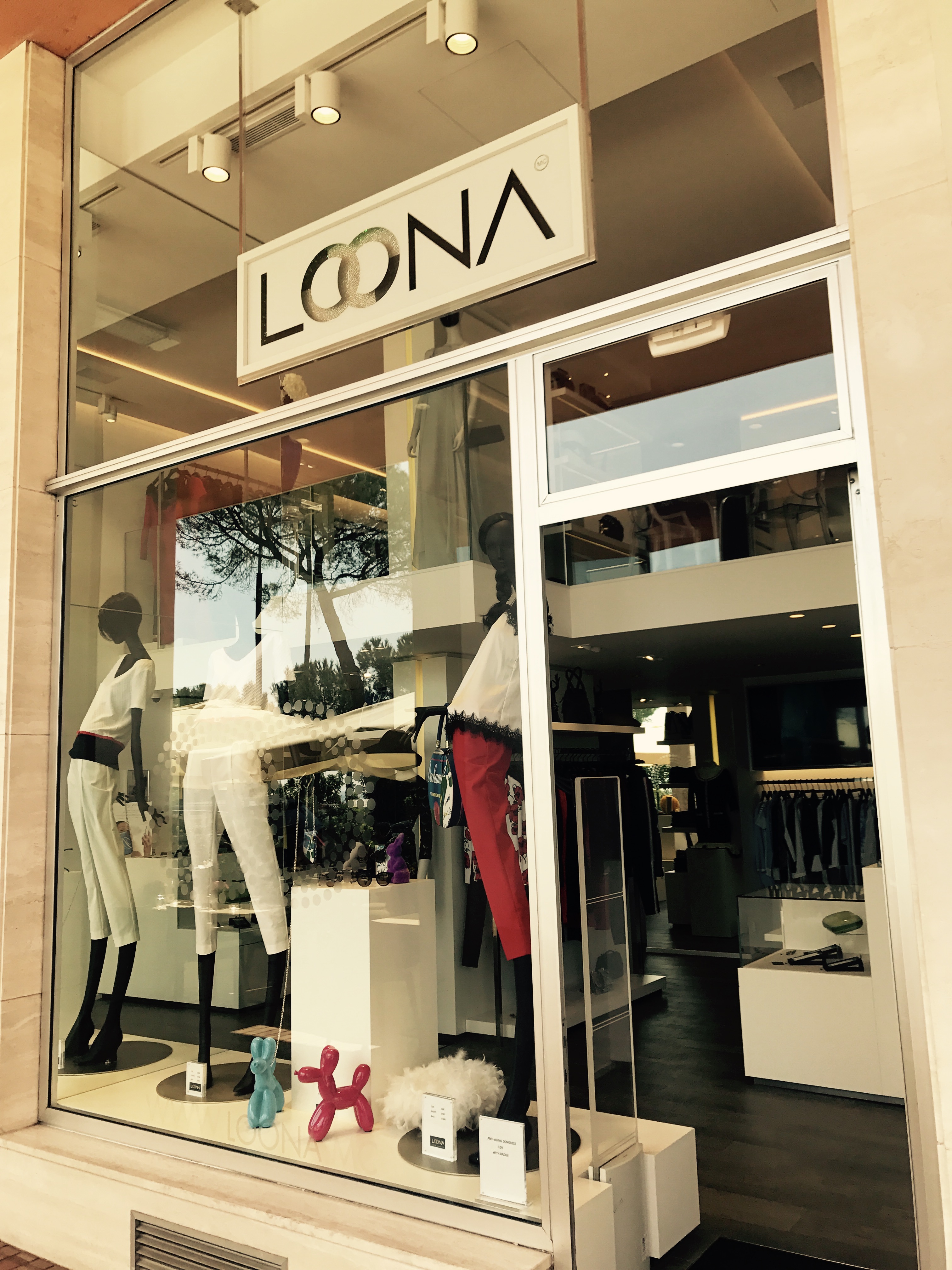 LOONA - MONACO - Rénovation intégrale d’une boutique - Septembre à Décembre 2015